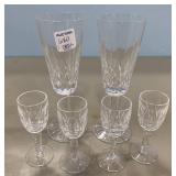 Waterford Crystal Wine Glasses and Waterford 3 Cor