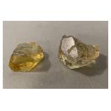Two Citrine Stone