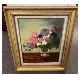 Still Life Flower Bouquet Painting