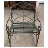Metal Decorative Arm Chair