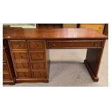 Bombay Cherry Kneehole Desk