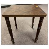 Modern Pressed Wood Small Side Table