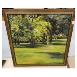 D. Bickky Landscape Painting on Canvas