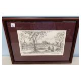 Ducks Unlimited Edition Drawing Print