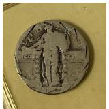 Standing Liberty No Date