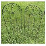 Two Metal Vine Trellis