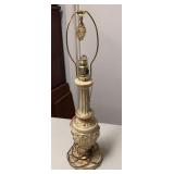 Ceramic Column Style Lamp