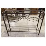 Wrought Iron Console Table