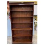 Large Cherry Finish Bookcase