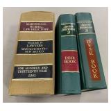 Two American Jurisprudence Books, and Martindale H