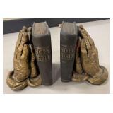 Prayer Hands Bookends