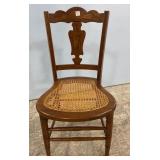 Victorian Style Walnut Side Chair