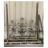 Full Size Wrought Iron Canopy Bed