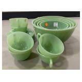 Jadeite Cookware Pieces