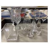 Collection of Crystal Glassware