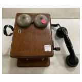 Antique Crack Wall Phone