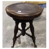 Antique Piano Stool