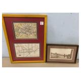 Metropolitan Subway Map and Picture of Canal