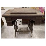 Antique Sewing Machine Cabinet
