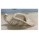Haeger Hand Crafted Pottery Shell