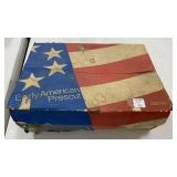 Early American Prescut Anchor Hocking Snack Set