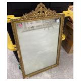 Vintage Gold Gilt Wood Framed Mirror