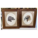 Two Louis Frisino Lab Prints