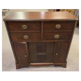 Bekins Mahogany Duncan Phyfe Radio Cabinet
