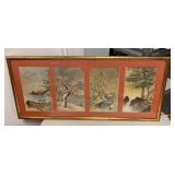Four Oriental Prints