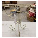White Iron Stand