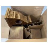 Four Plastic Wall Shelves