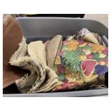 Box Lot of Linens, Placemats, Table Napkins