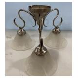 Three Arm Metal Light Fixture