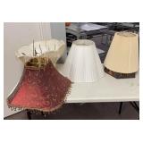 Group of Five Lamp Shades
