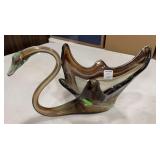Art Glass Swan