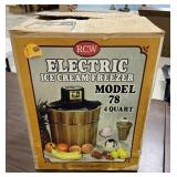 RCW Electric Ice Cream Freezer Model 78