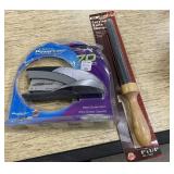 Carving Knife Sharper and Optima Power Ease Staple