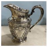 Whiting Sterling Talisman Rose Water Pitcher