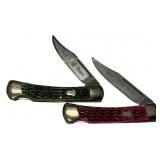 Two Bulldog Brands 1993 Calf Roper Pocket Knife