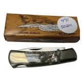 Parker Cut Eagle Brand Single Blade Pocket Knife