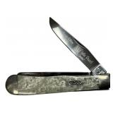Case XX White Pearl Trapper 1 of 500 Pocket Knife