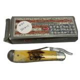 Case XX Russlock Goldenrod Single Blade Knife