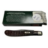 Case Utility Brown Single Blade Pocket Knife