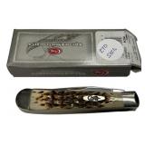 Case trapper Amber Two Blade Pocket Knife