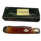Case Trapper Sunset Orange Two Blade Pocket Knife