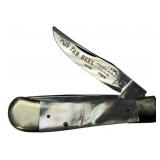 Frank Buster Fighn Rooster Tax Heel 1982 2 Blade P