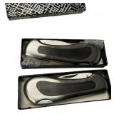 Two Aus 8 Steel Cam III Guthook Pocket Knives