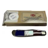 Case Trapper Red, White, and Blue two blade Pocket