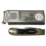 Case Trapper Black Cherry 2 Blade Pocket Knife