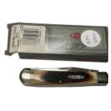 Case Trapper Molasses 2 Blade Pocket Knife